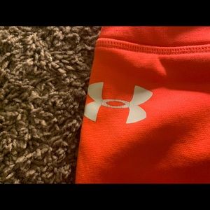 Under Armour hot pink and blue hoodie